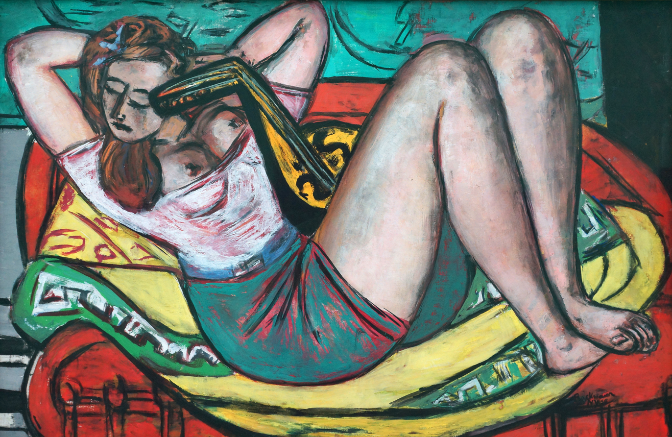 Woman with Mandolin