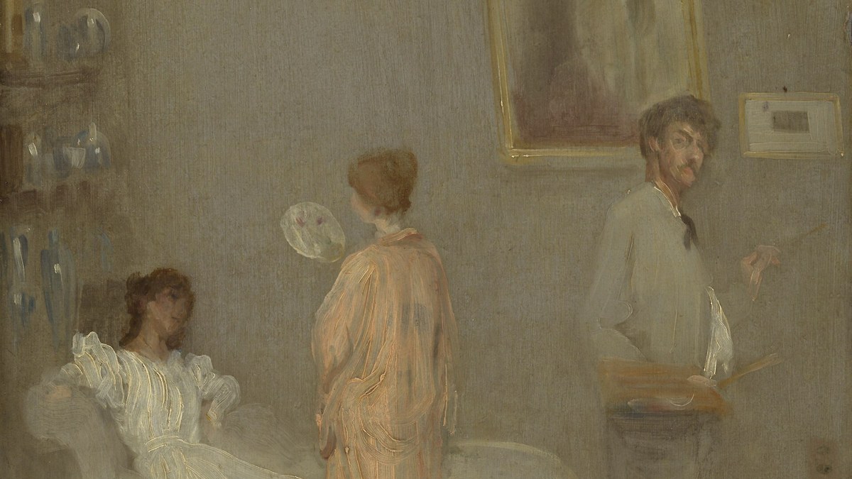 James McNeill Whistler - The Artist in His Studio - 1912.141 - Art Institute of Chicago.jpg — licensed editorial image